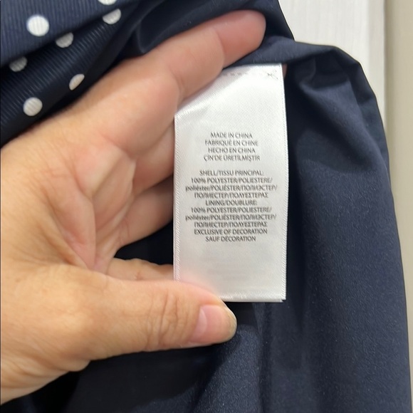 Ralph Lauren Kids bundle of 2 Black Polka Dot Dress and shirt dress size 8 - Picture 9 of 10